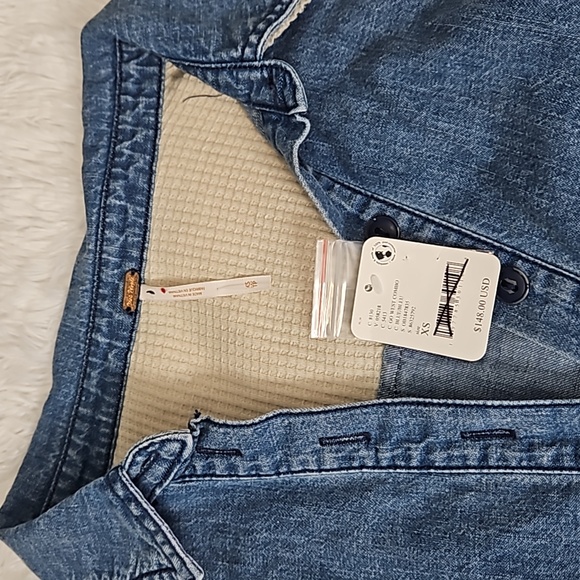 Free People Kenny Denim Mini Go West Combo - Picture 8 of 13